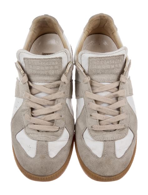 margiela leather sneakers